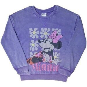 Disney Minnie Mouse Purple Sweatshirt XL 14/16 Girls, NEW